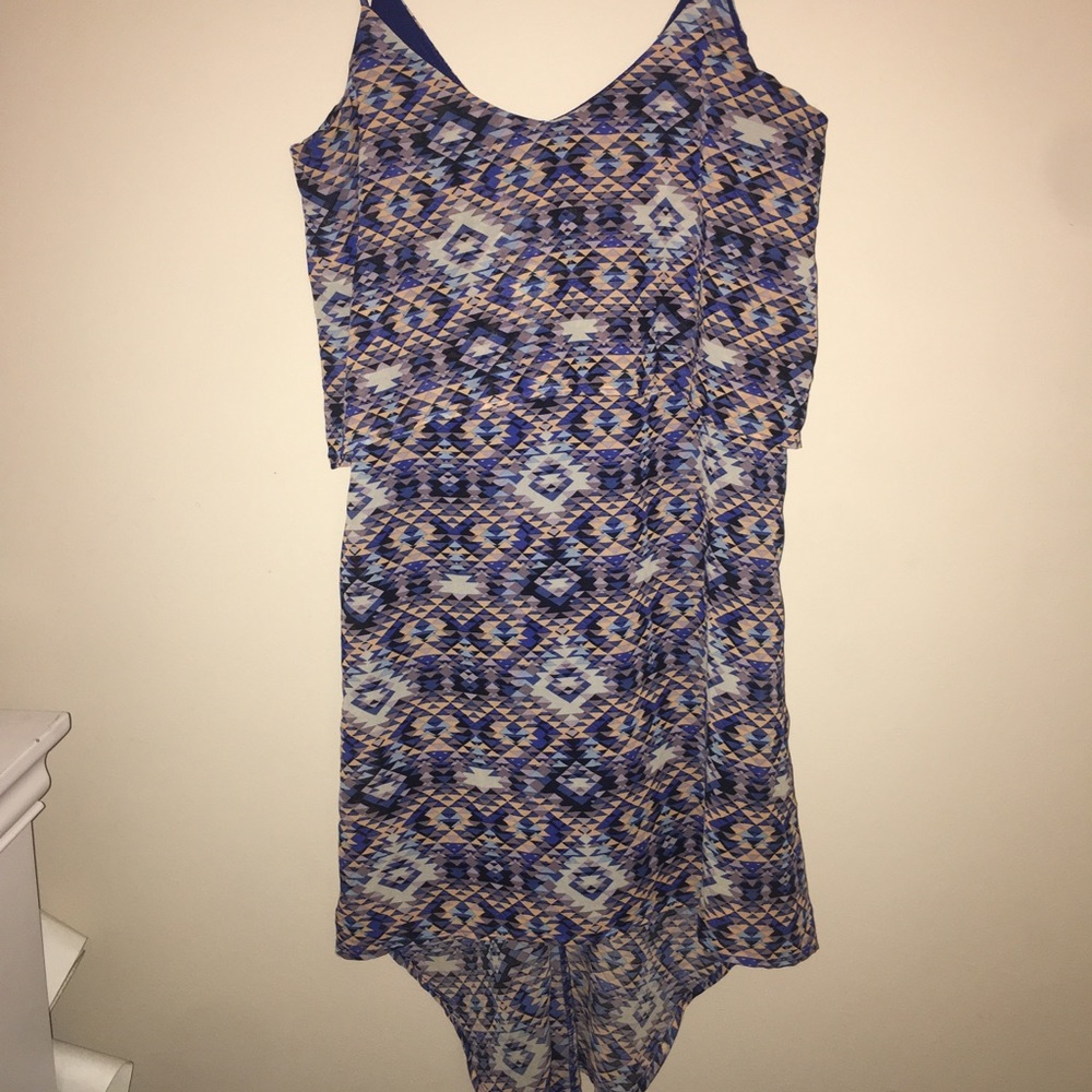 One Clothing Short High-Low Dress